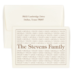 Tiffany Family Pride Note