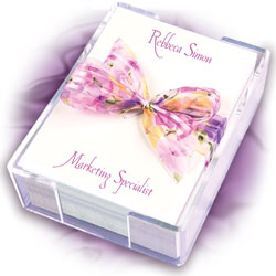 Organza Agenda Set with decorative ribbon