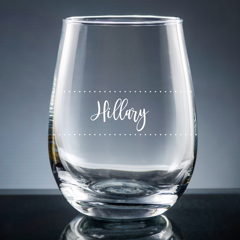 The Wine Diva Stemless Wine Glass is one of our best gifts for Mom on Mother's Day.