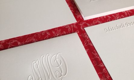 Personalized Stationery from Embossed Graphics
