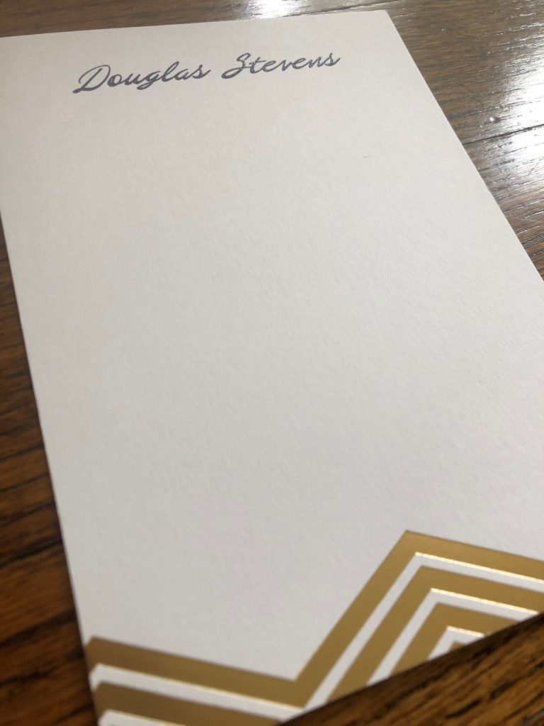 Contour Card from Embossed Graphics