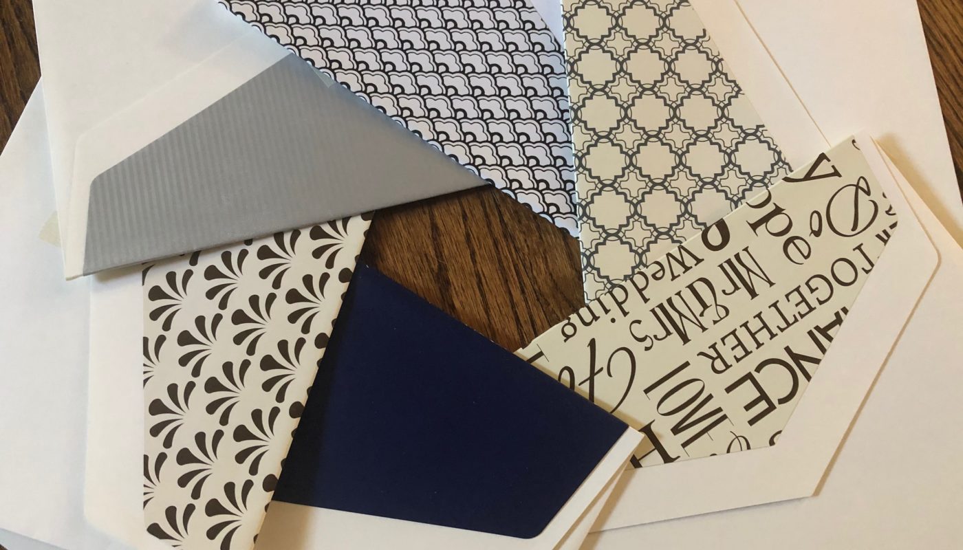 Envelopes from Embossed Graphics