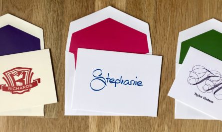 Stationery from Embossed Graphics