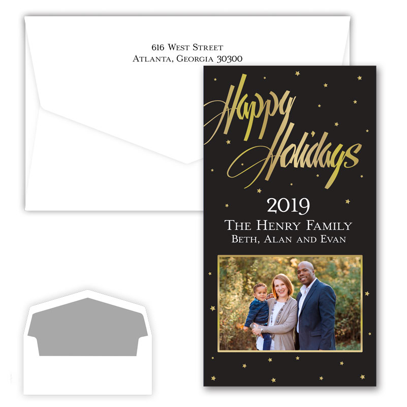 Photo Holiday Cards from Embossed Graphics