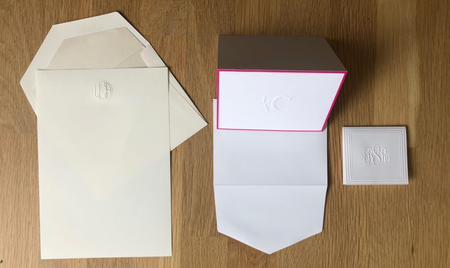 What is personalized stationery and how should I use it?