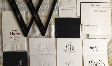 Personalized gifts from Embossed Graphics