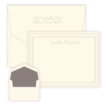 Constance Card - Embossed