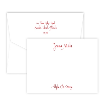 Casual Card - Digital Print - Fairfax Stationery