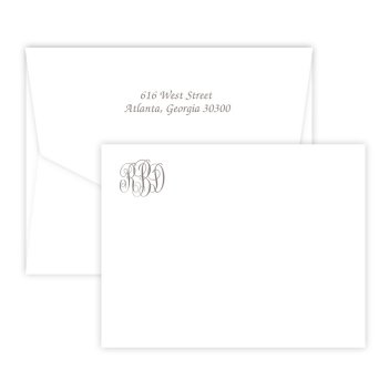 Cyprus Monogram Card - Digital Print - Fairfax Stationery