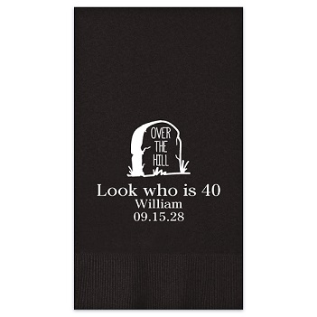 Birthday Guest Towel - Foil-Pressed