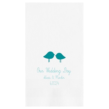 Wedding Guest Towel - Foil-Pressed