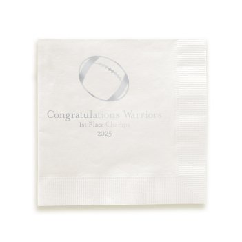 Athlete Napkin - Foil-Pressed