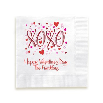 XOXO Napkin - Printed