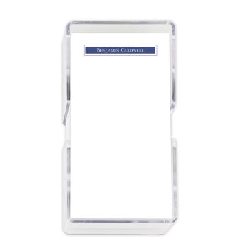 Presidential Mini List - White with holder