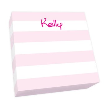 Banded Memo Square - White Refill