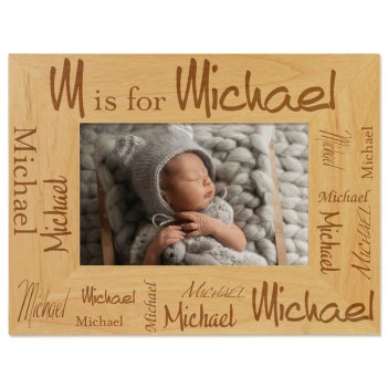 Full of Life Name Picture Frame
