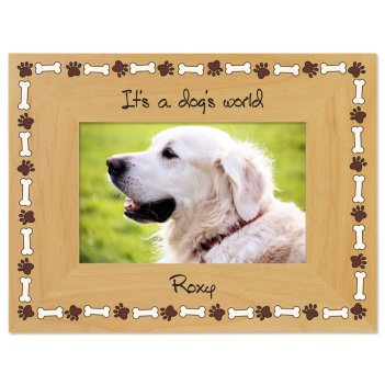 Dogs Tale Printed Picture Frame