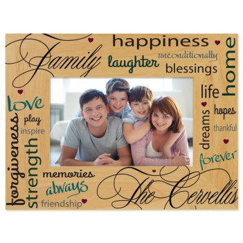 Unconditional Love Printed Picture Frame