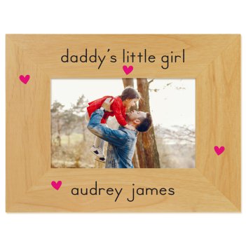 Daddys Little Girl Printed Picture Frame