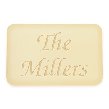 Family Personalized Triple Milled French Soap - Engraved