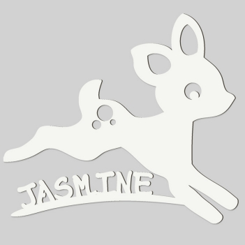 Baby Deer Wall Sign