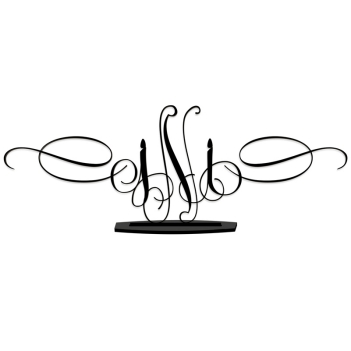 Sienna Monogram Desk Display