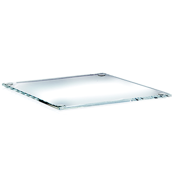 Glass Square Coaster Base