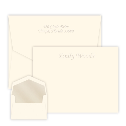 Embossed Cards | Personalized Correspondence Cards | EmbossedGraphics.com