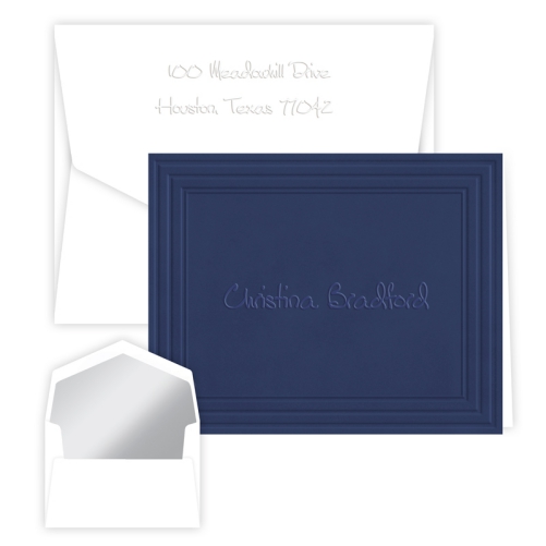 Embossed Graphics | Embossed Notes | Personalized Folded Notes ...