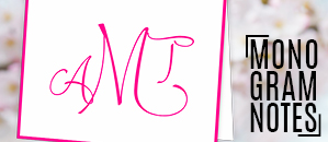 Monogrammed Notes