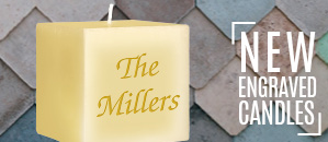 Engraved Candles