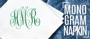 Monogrammed Napkins