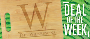 Newton Bamboo Cutting Board