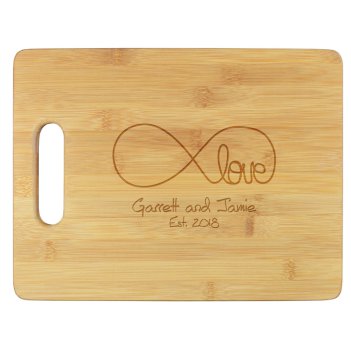 Infinity Love Cutting Board - Engraved