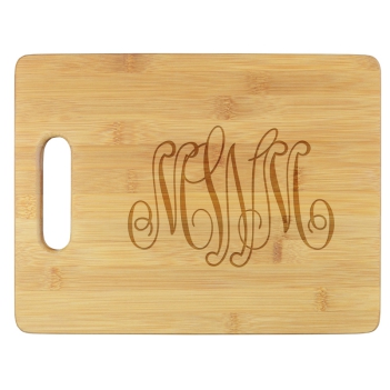 Delavan Monogram Cutting Board - Engraved